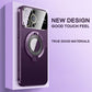 Magnetische Matte Telefoonhoes met Standaard voor iPhone 11/12/13/14/15