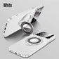Magnetische Matte Telefoonhoes met Standaard voor iPhone 11/12/13/14/15