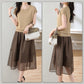 Elegante top & lange rok tweedelige damesset