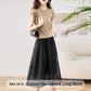 Elegante top & lange rok tweedelige damesset