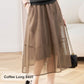 Elegante top & lange rok tweedelige damesset