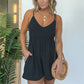 Dames sexy jumpsuit met spaghettibandjes