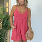 Dames sexy jumpsuit met spaghettibandjes