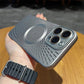 Ademend koel Mesh telefoonhoesje voor iPhone