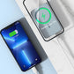 Mini Opvouwbare Draadloze Magnetische Power Bank met Stand