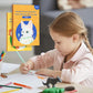 Educatief Verbindingslijn Spel Illustratieboek Voor Kinderen