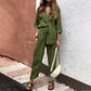 💕50% KORTING💕2-delige damesset - Oversize shirt en broek