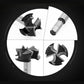 35mm 3-spoed hardmetalen boor