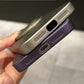 Magnetisch telefoonhoesje met ribbelpatroon en standaard