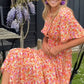 🎁Zomerspecial 50% korting🔥Vrouwen Sweet Vintage Bloemenjurk