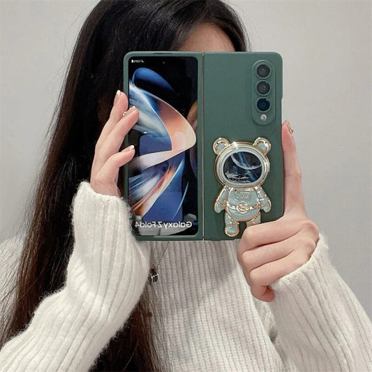 Schattig Astronautenhoesje voor Galaxy Z Fold Series