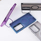 Magnetisch Telefoonhoesje met Onzichtbare Camera Standaard voor Galaxy S24 Serie