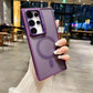 Magnetisch Telefoonhoesje met Onzichtbare Camera Standaard voor Galaxy S24 Serie