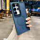 Magnetisch Telefoonhoesje met Onzichtbare Camera Standaard voor Galaxy S24 Serie