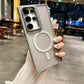 Magnetisch Telefoonhoesje met Onzichtbare Camera Standaard voor Galaxy S24 Serie