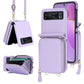 Lederen ritskaarthouder voor Samsung Galaxy Z Flip3/4/5/6