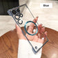 Magnetische ultradunne elektroplating randloze mobiele telefoonhoes