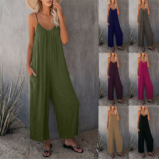 Ultieme Zwierige Jumpsuit Met Zakken