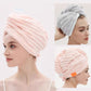 Haar Drooghanddoek Cap met Knop