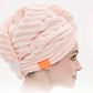 Haar Drooghanddoek Cap met Knop
