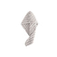 Haar Drooghanddoek Cap met Knop