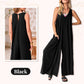 🌸Mouwloze V-hals wijde pijpen jumpsuit voor dames