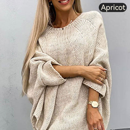 ⚡49% korting⚡Elegante gebreide capetrui voor dames