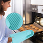 Non-Slip Heat Resistant Silicone Oven Mitts