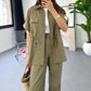 🎁Geen verzendkosten🎁Dames werkkleding koord casual broek tweedelige set