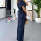 🎁Geen verzendkosten🎁Dames werkkleding koord casual broek tweedelige set
