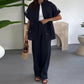 🎁Geen verzendkosten🎁Dames werkkleding koord casual broek tweedelige set