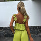 🎁Nieuw product 50% korting 💖Mouwloze jumpsuit met wijde pijpen voor dames