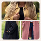 Lange Effen Kleur Jas met Knoopsluiting voor Dames