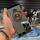 Stijlvolle Telefoonhoes met Warmteafvoer en Gyroscoop Magnetische Houder voor Samsung S24-21, Note20