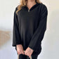 Dames Set van Knit Ribbel Tweedelig met Broek met Split Benen