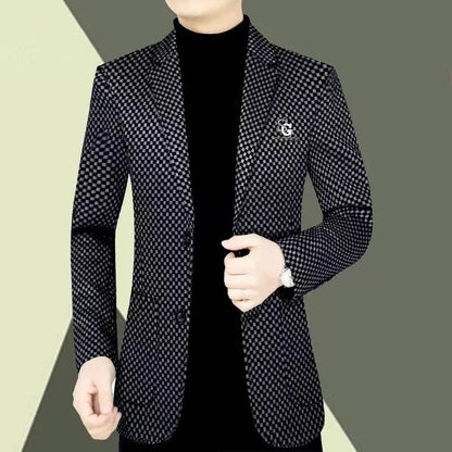 🔥Nieuwe Hete verkoop🔥Heren Slim-fit Casual Pakjas【Comfortabel en warm】