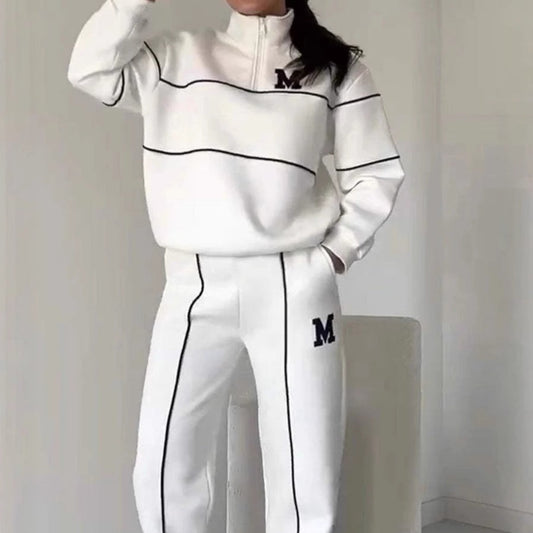 🔥2025 HOT SALES 50% korting🔥Casual Sweatshirt 2-delige Set met Lijn