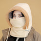 🧢❄️Dikke Thermo Hoed met Gezichtsmasker – Het mooiste cadeau voor uw gezin!!🎁🎁