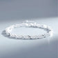 ✨Elegante sprankelende geluksklaverarmband🍀