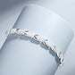 ✨Elegante sprankelende geluksklaverarmband🍀