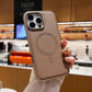 Magnetische Oplaad Lederen Hoes voor iPhone