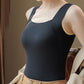 🔥🎁Vrouwen Thermisch Tanktop met U-hals en met Ingebouwde Bh