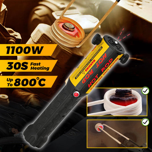 🔥Magnetische inductieverwarmingsset - 1100 W inductieverwarmingsgereedschap voor het verwijderen van bouten🔥