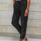 👖 NU 50% KORTING! 🌿 Damesbroek met elastische taille, katoen en linnen, wijde pijpen – ademend, lichtgewicht en comfortabele pasvorm ☀️