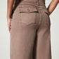 🔥2025 HOT SALE🔥Stretch Twill Cropped Broek met Wijde Pijpen