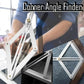 Multifunctionele diagonale liniaal voor houtbewerking