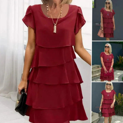 🔥Hot Selling🔥Casual damesjurk met ruches
