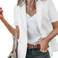 ✨Nieuw binnengekomen✨🌸Stylish, casual blazer met korte mouwen voor dames