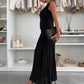 ✨2025 Zomerse uitverkoop✨💃Damesset van gebreid vest met gouden knopen en rok