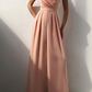 Effen, taille-afslankend, recht jumpsuit met hemdje voor dames